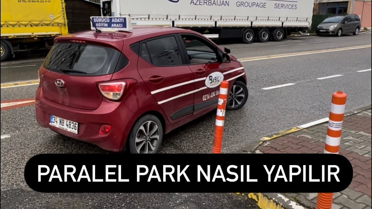 Paralel Park Nasıl Yapılır ?  (Çekmeköy Sınav Alanı)