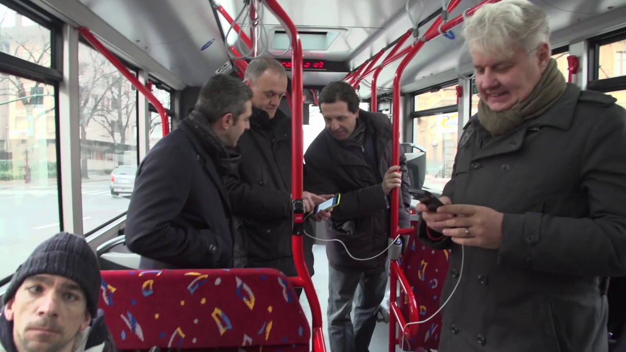 I nuovi Autobus della Linea 7