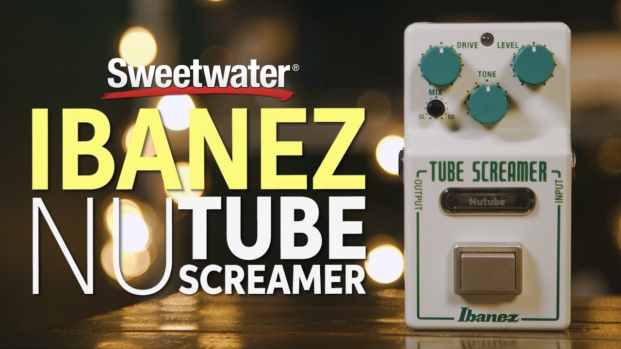 Ibanez Nu Tubescreamer Pedal Demo
