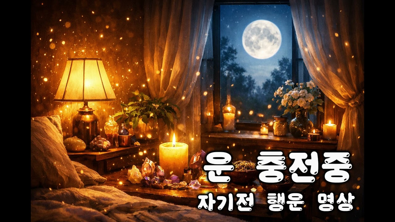 🌙행운을 키우는 밤 명상｜💰풍요 확언