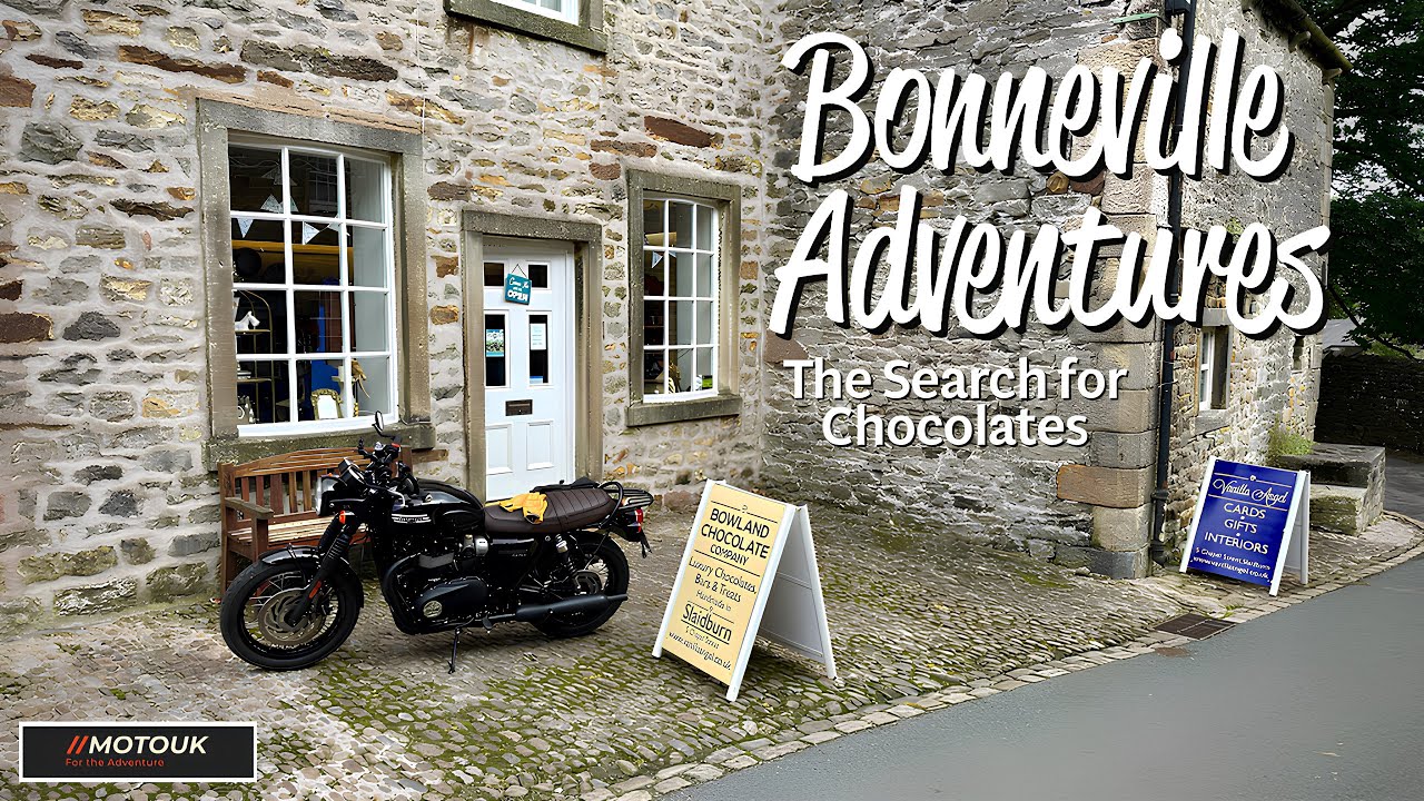 In Search of Chocolates in the Trough of Bowland on the Triumph Bonneville T120