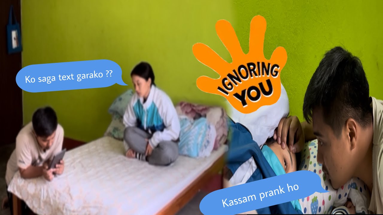 Ignoring My Wife For 24 hours First Prank With Wife  // Luv Da Vlogs