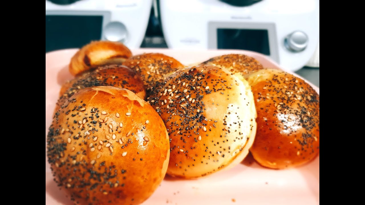 Buns au poulet au Thermomix (avec la pâte magique)