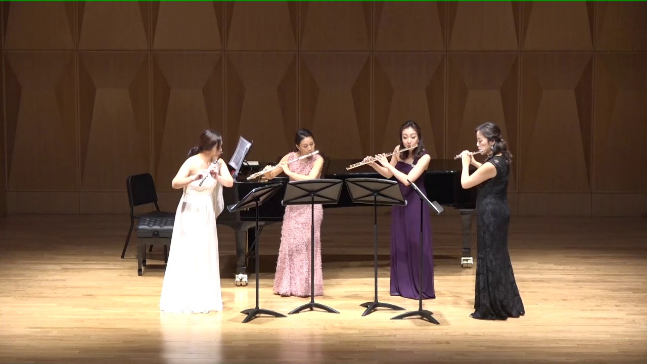 Ensemble Flutet Debussy Arabesque No.1,2
