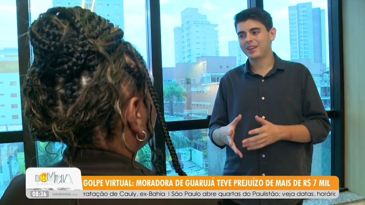 Golpe virtual: moradora de Guarujá teve prejuízo de mais de 7 mil reais - 17/2/2025