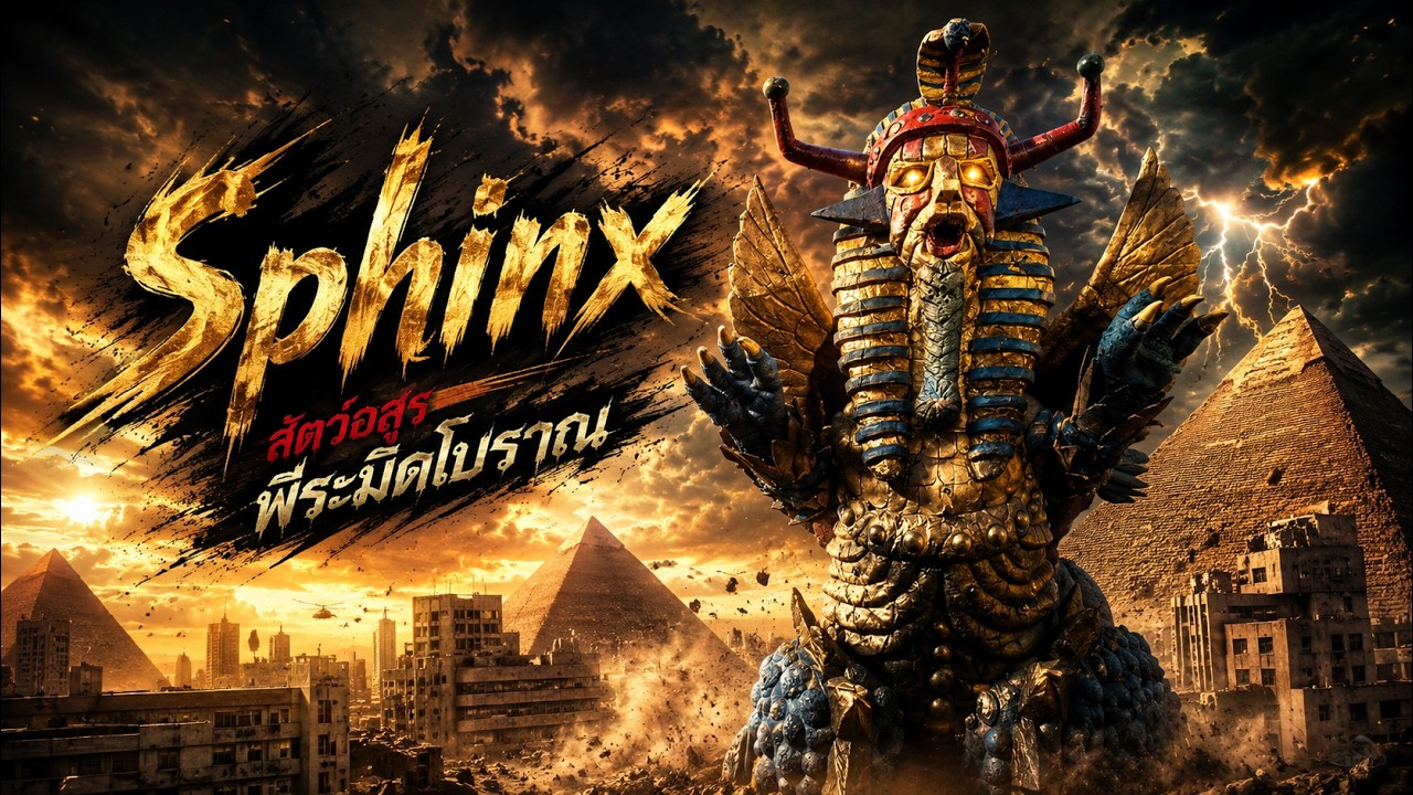 Kaiju Destroyer [Special EP] : สัตว์อสูรอียิปต์โบราณ Sphinx !