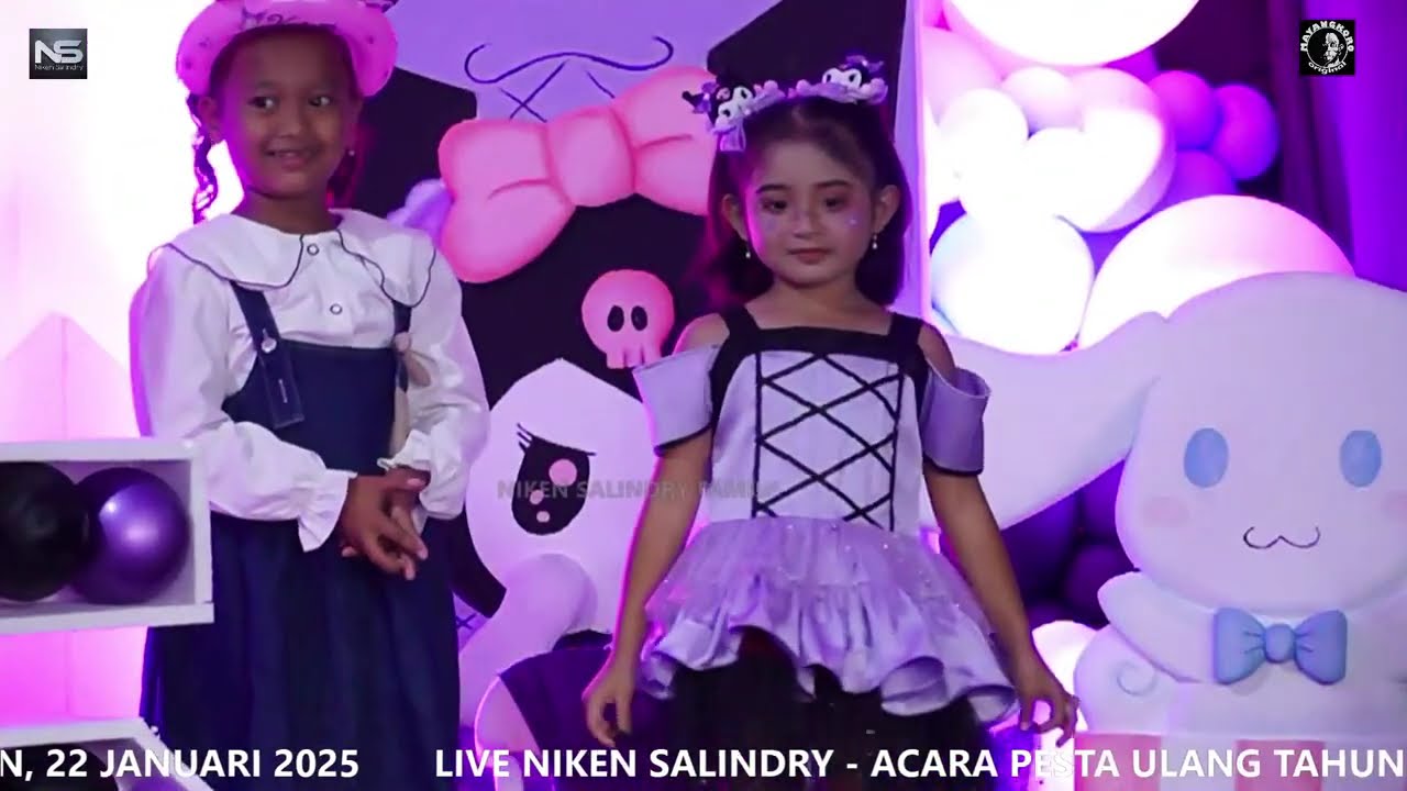 Live NIKEN SALINDRY - Acara Pesta Ulang tahun KHANISA SALINDRY Yang ke 5, Pakunden, 22 Januari 2025