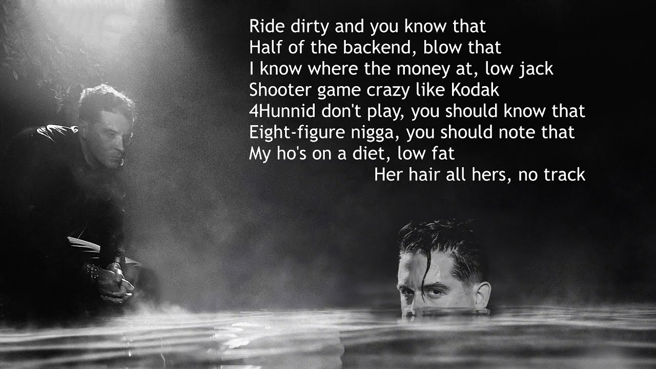 G-Eazy, YG - Instructions (instrumental & Lyrics)