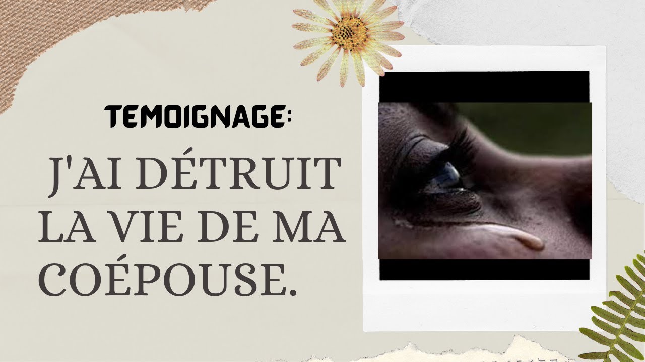 Témoignage: j'ai détruit la vie de ma coépouse. Malmatou Mamy Sacko