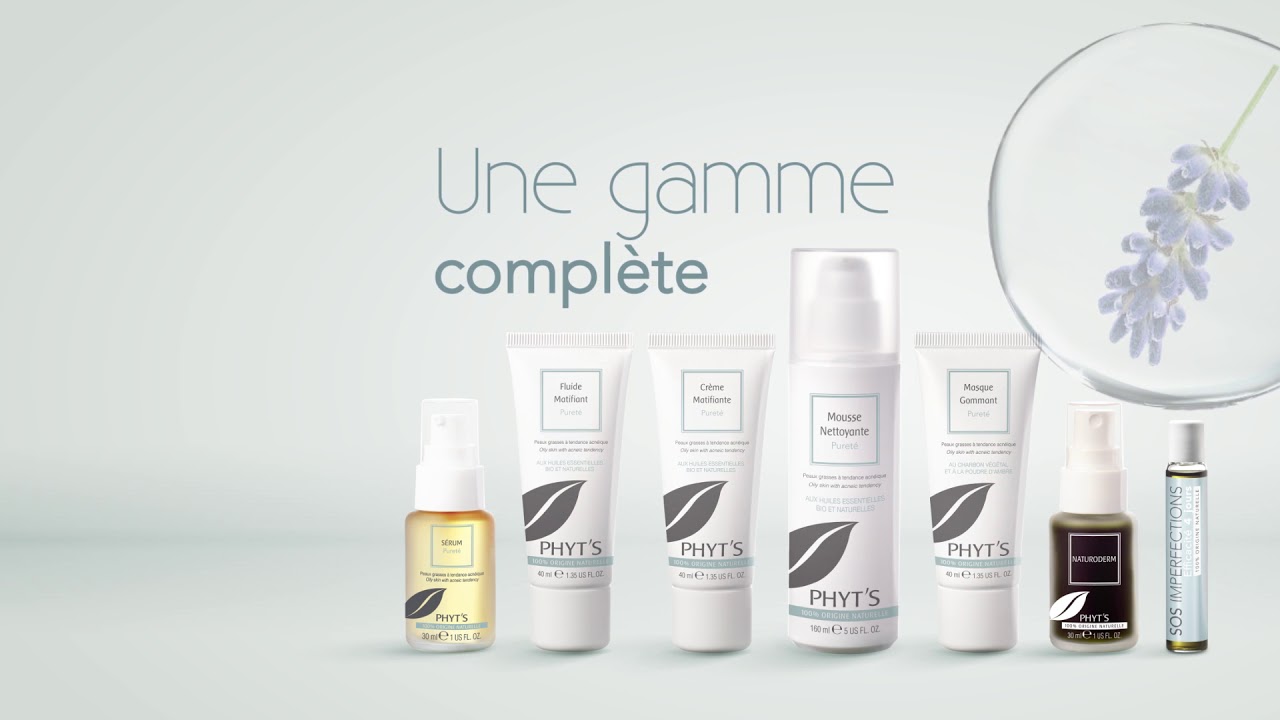 AROMACLEAR Nouvelle Gamme Bio Phyt's Peaux acn&eacute;iques