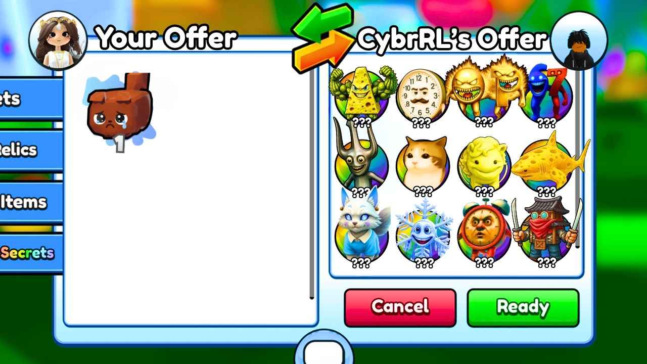 Trading From NOTHING to EVERY SECRET In Brainrot Evolution (Roblox)