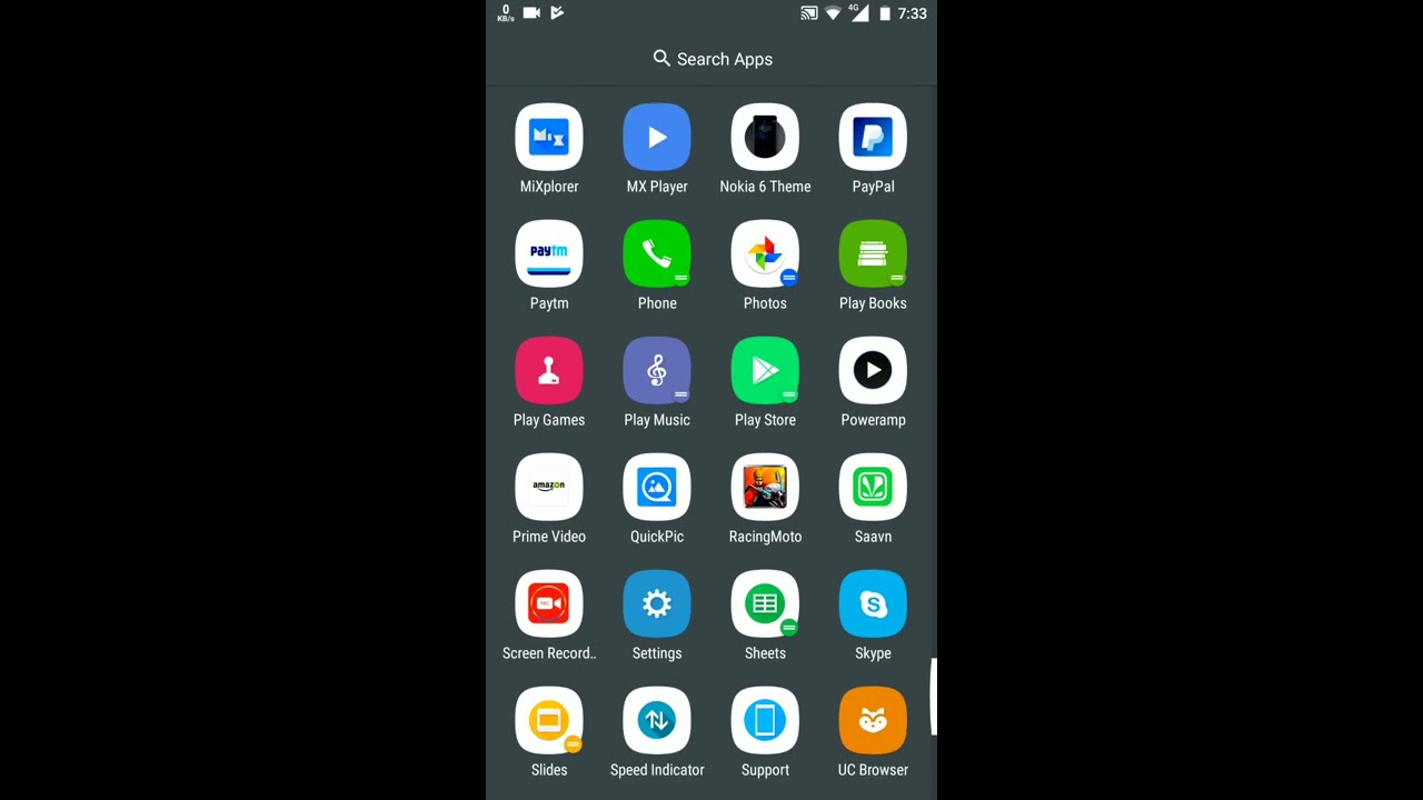 Nokia 6 android dark theme with android oreo (no root)
