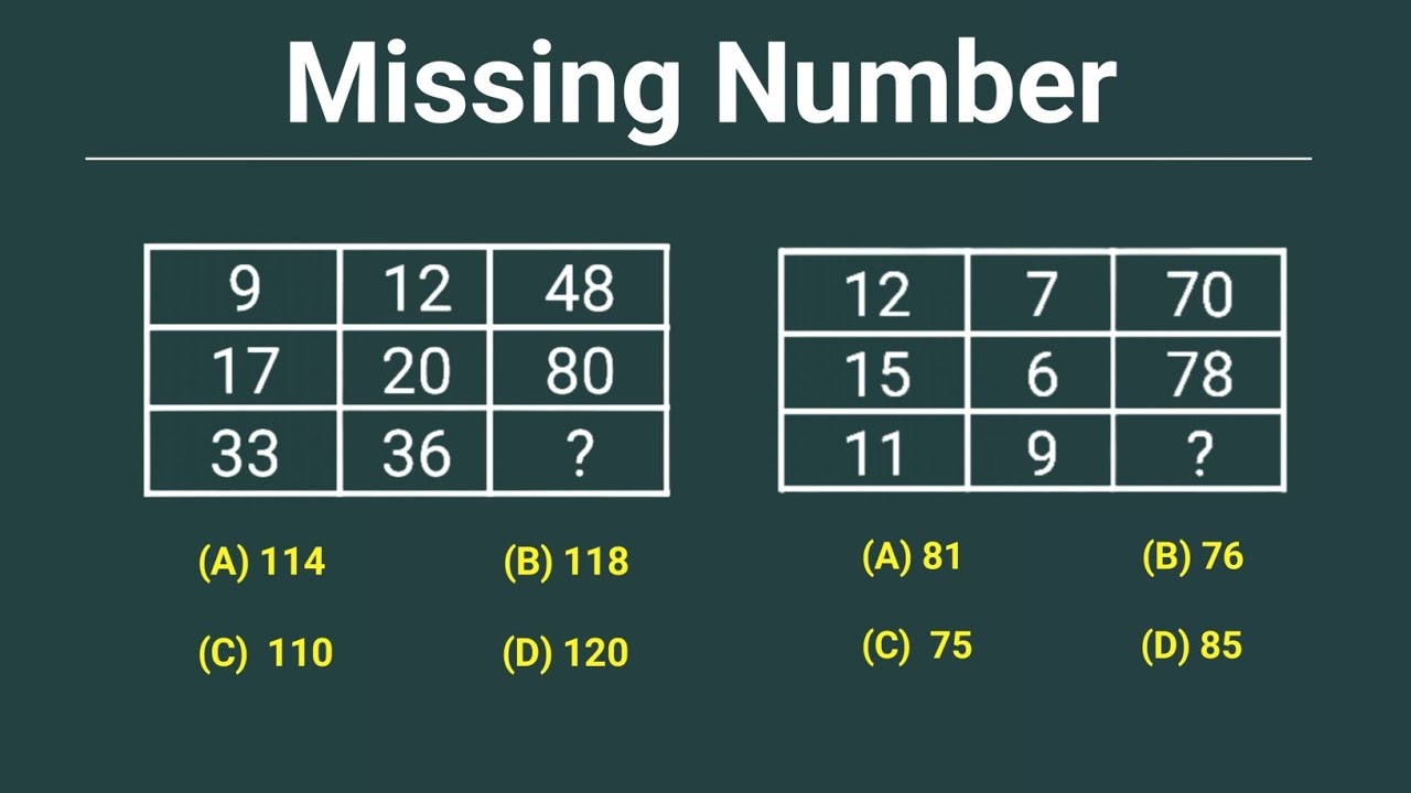 Missing Number Reasoning Tricks || Group D 2025 Missing Number Tricky रीजनिंग ssc ntpc