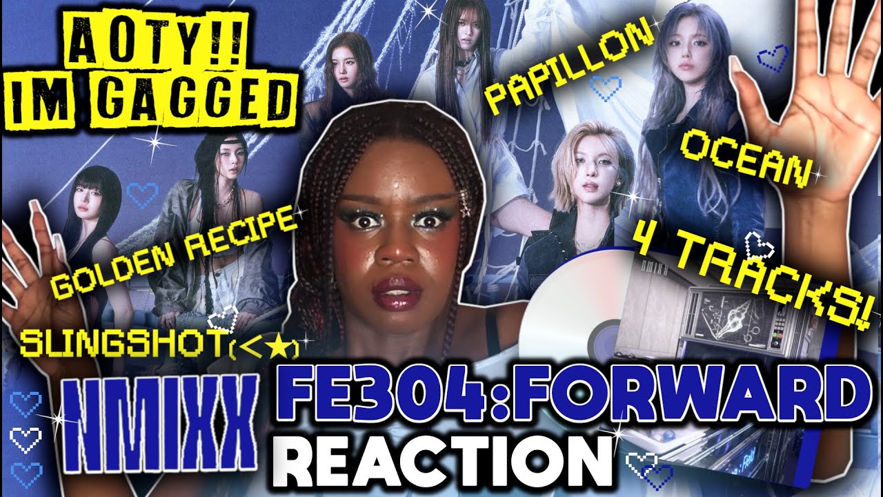 KPOP ALBUM OF THE YEAR?? | NMIXX FE304: FORWARD EP NSWER REACTION! - Papillon, Golden Recipe, Ocean🐬