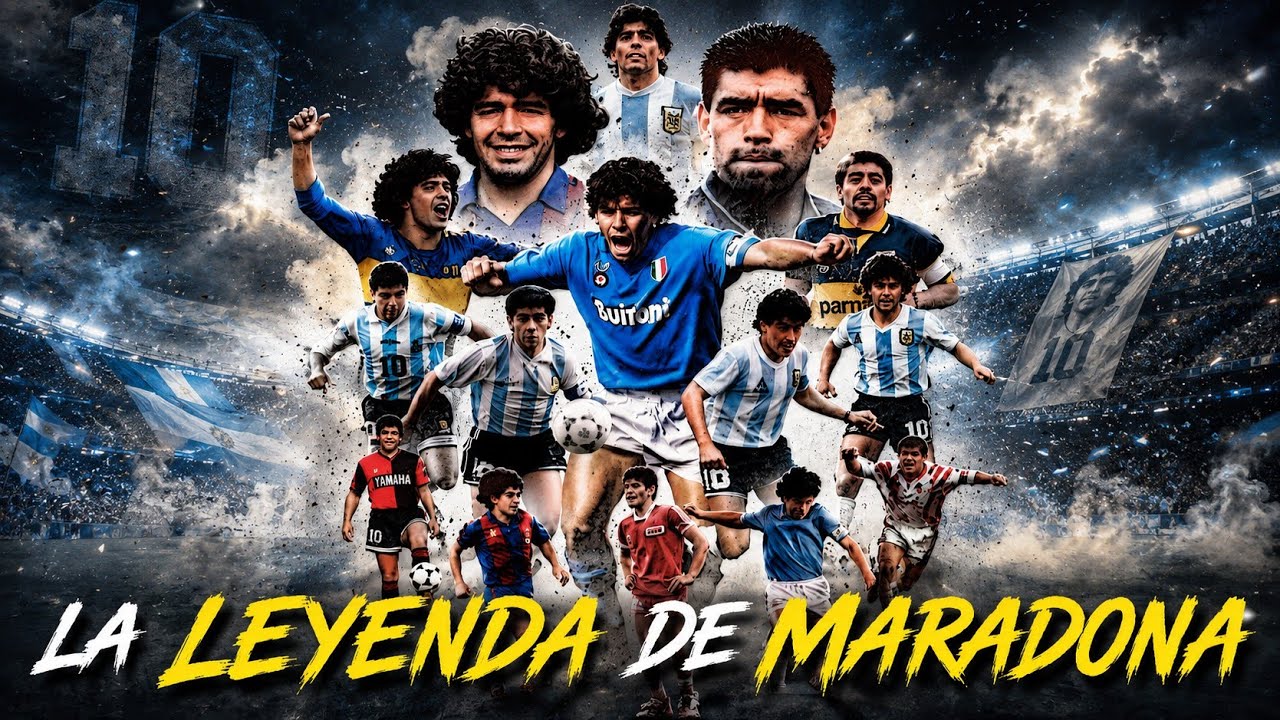 La LEYENDA de MARADONA 🔟