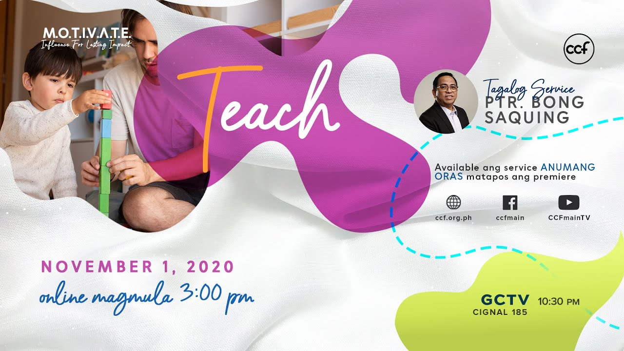 Teach - Bong Saquing - M.O.T.I.V.A.T.E.