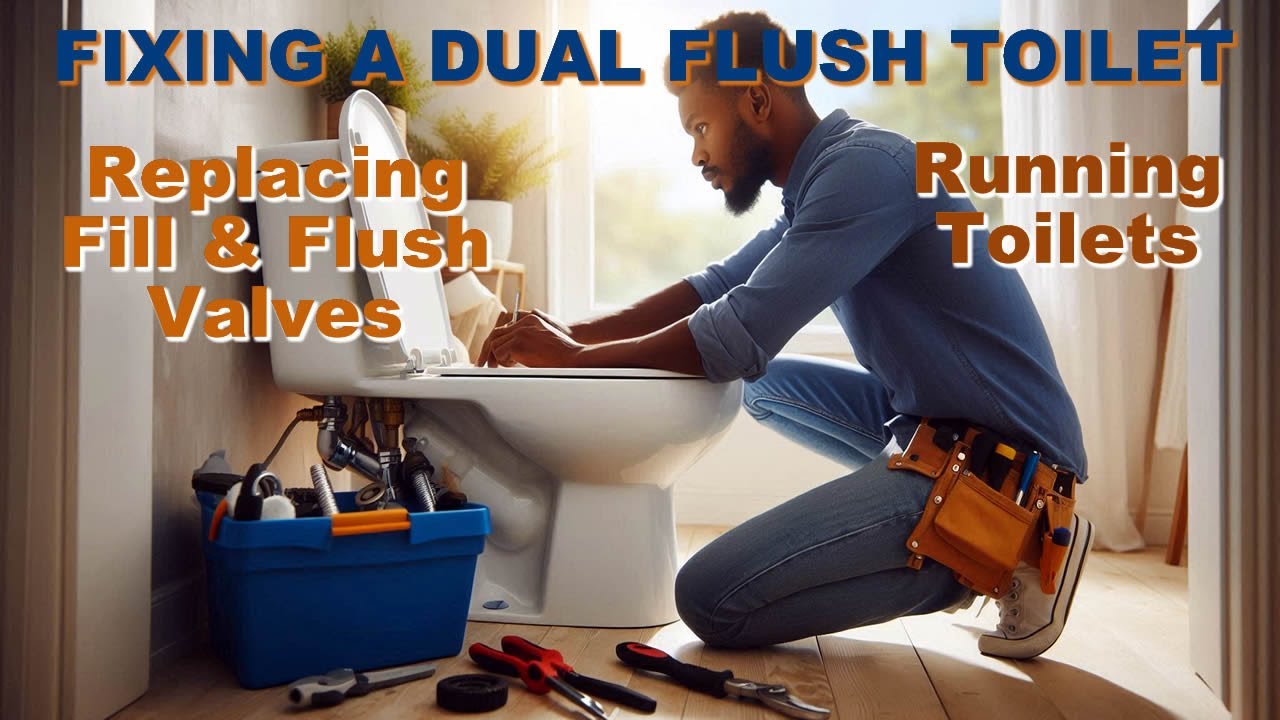 How to Replace a Fill Valve in Minutes. How to Fix a Dual Flush Running Toilet. #toilet #glacierbay