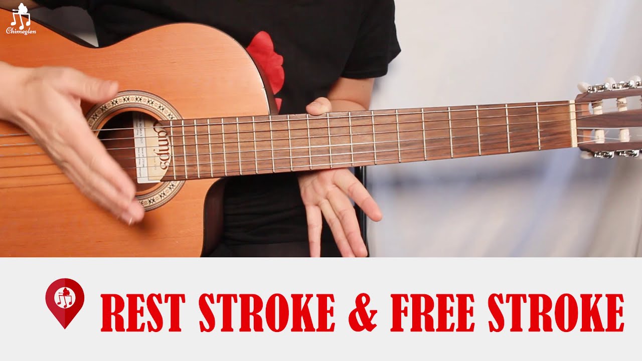 Apoyando буюу REST STROKE техник - Гитарын хичээл №21