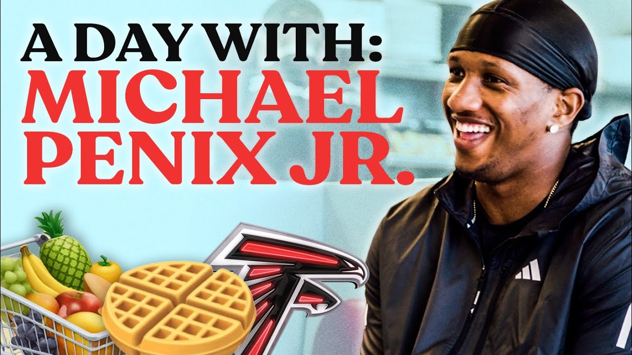 Spending the Day with Falcons QB1 Michael Penix Jr.
