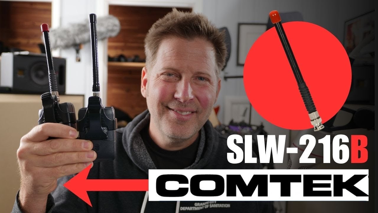 What's up with the Comtek SLW-216B base loaded whip?