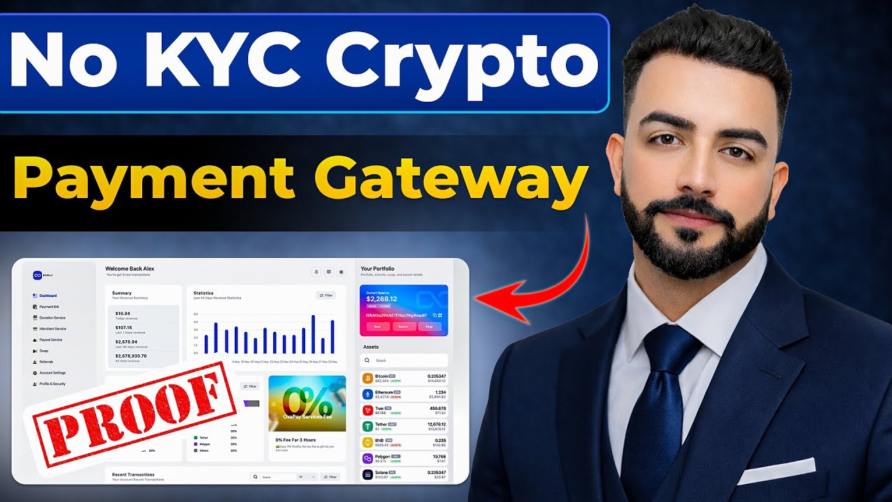 OxaPay Review 2026 | No KYC Crypto Payment Gateway | Live Withdrawal to Binance