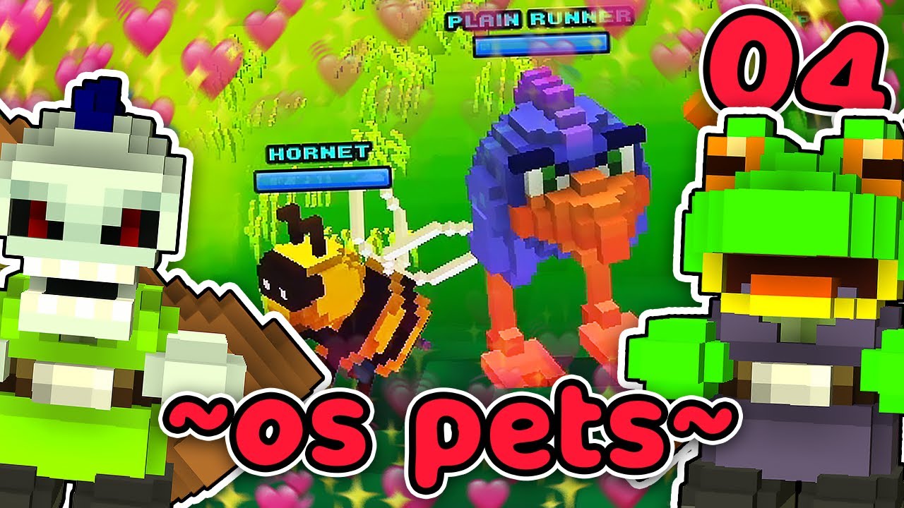 Agora temos pets e nada mais nos abalará 🐝🐦 no cube world