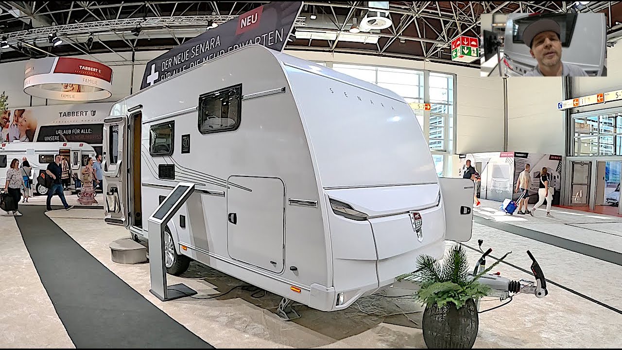 Tabbert Senara 460 E 2,3 luxury caravan travel trailer Camping camper walkaround + interior W1500
