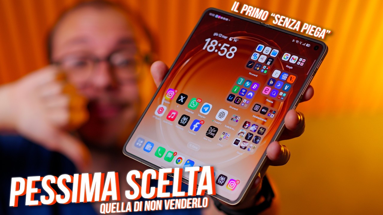 Recensione OPPO Find N6: è il MIGLIOR PIEGHEVOLE a libretto (ma non è in vendita)