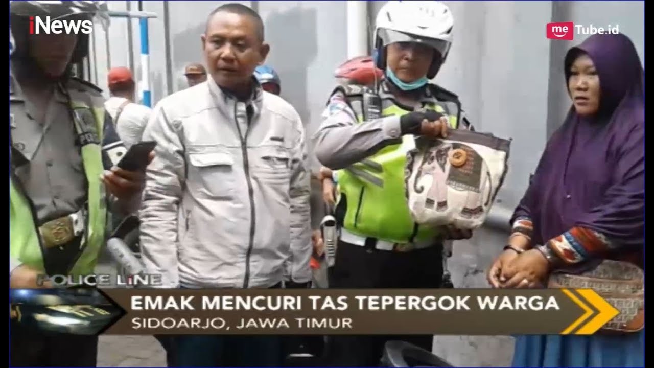 Kepergok Mencuri Tas di Toko Baju, Ibu Rumah Tangga Nyaris Diamuk Massa - Police Line 09/03