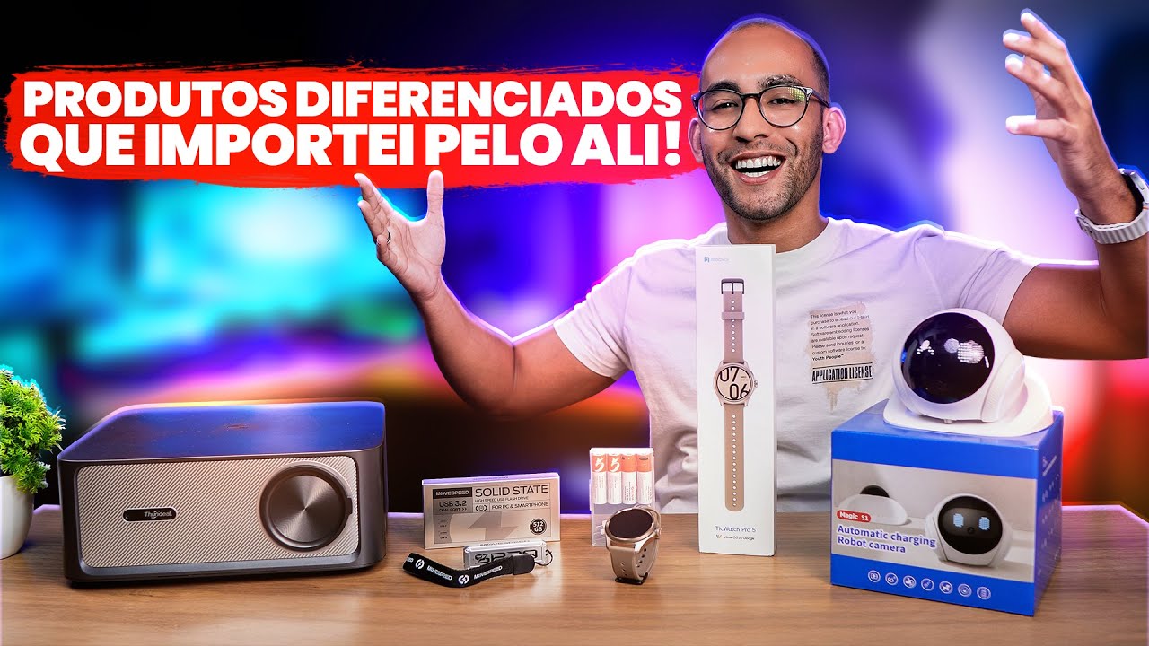 PRODUTOS LEGAIS E DIFERENCIADOS DO ALIEXPRESS E MERCADO LIVRE! SUPER UNBOXING DE IMPORTADOS