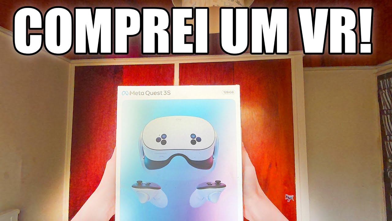 o SONHO de TER um VR foi REALIZADO! |META QUEST 3S|