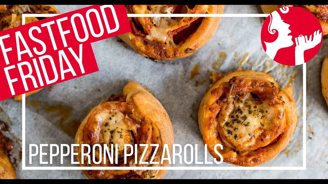 FASTFOOD FRIDAY: Pepperoni Pizzarolls | OhMyFoodness