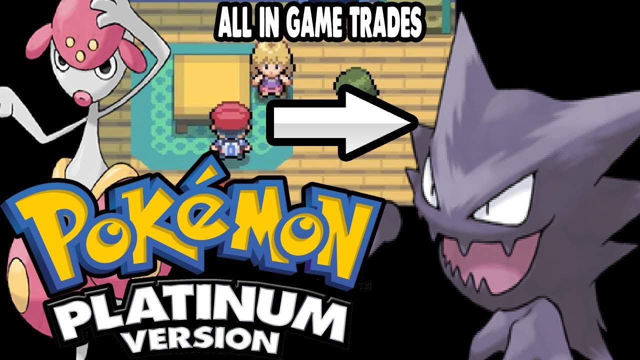 Pokemon Platinum - All In-Game Trades