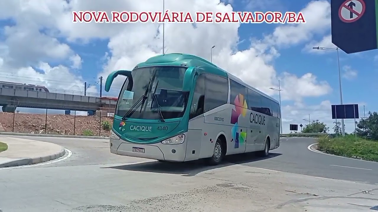 Busólogo-BA: Movimentação de domingo pela manhã na rodoviária de Salvador/BA