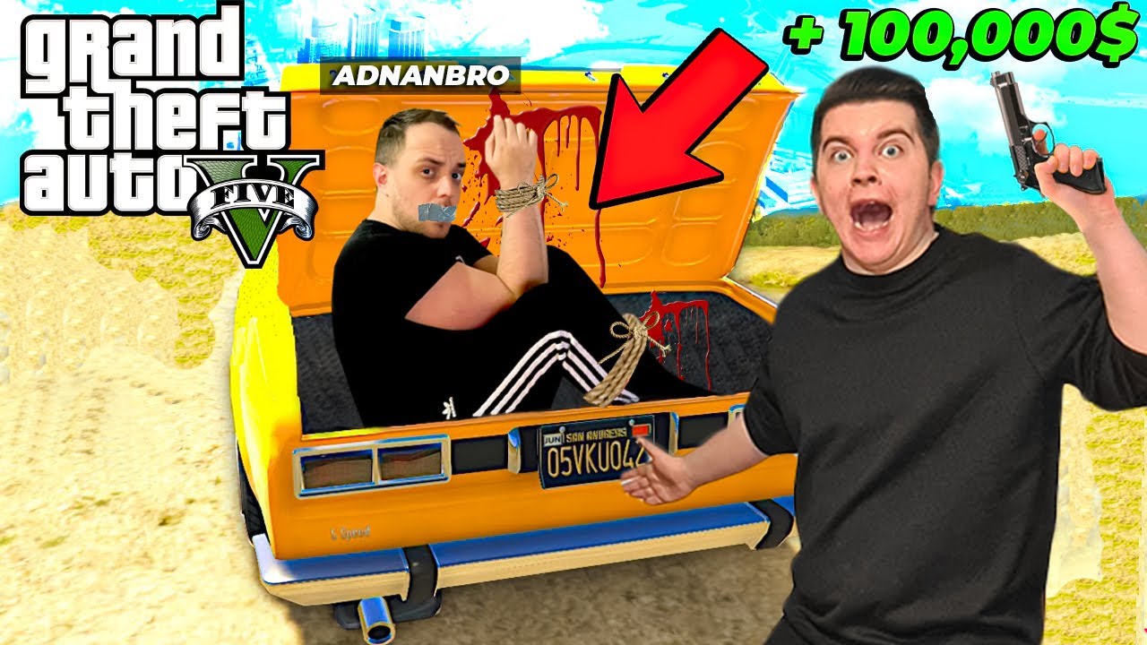 OTEO SAM ADNANBRO U GTA 5😲😱 *upucao ga* w/@AdnanBro
