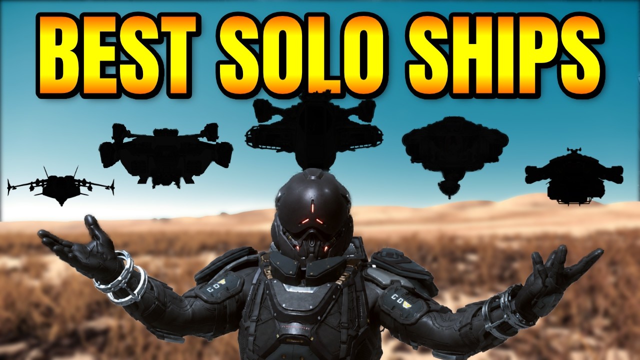 5 Best Solo Ships for 4.8 Star Citizen