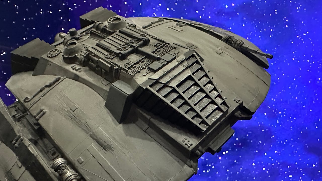 Painting & Weathering Battlestar Galactica Cylon Raider Models
