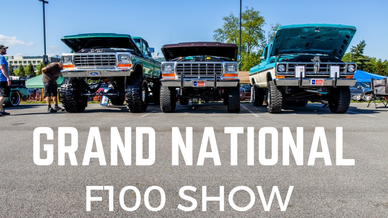 Grand National F100 Show 2022 / 1,000 Ford Trucks in the Smokey's