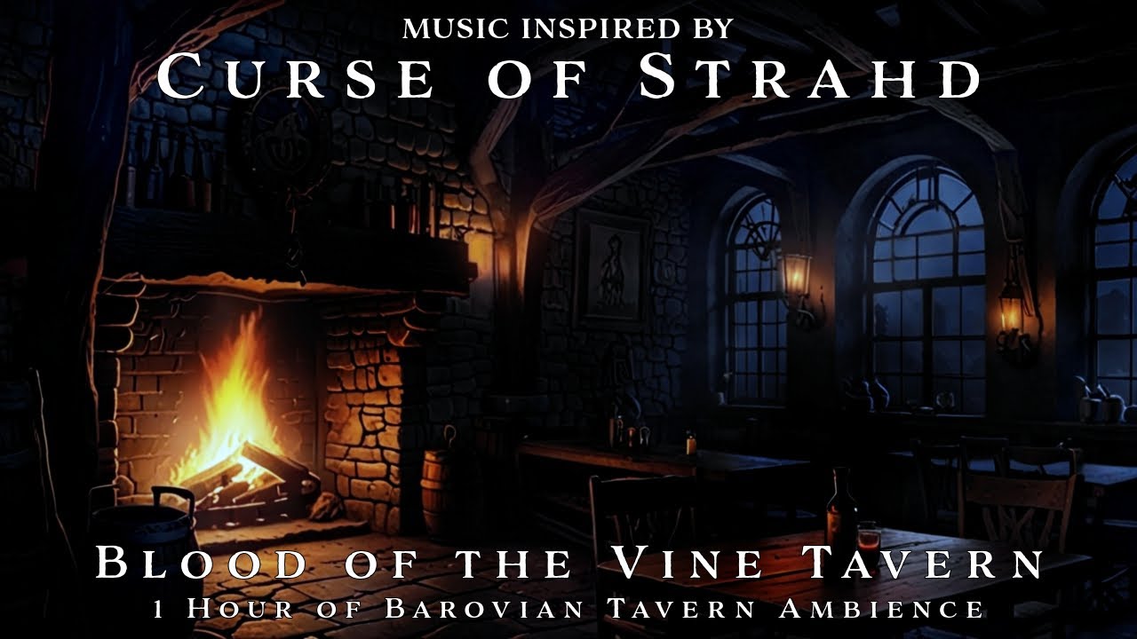 Blood of the Vine Tavern | Unofficial Curse of Strahd Soundtrack | 1h Barovia Music & Ambience