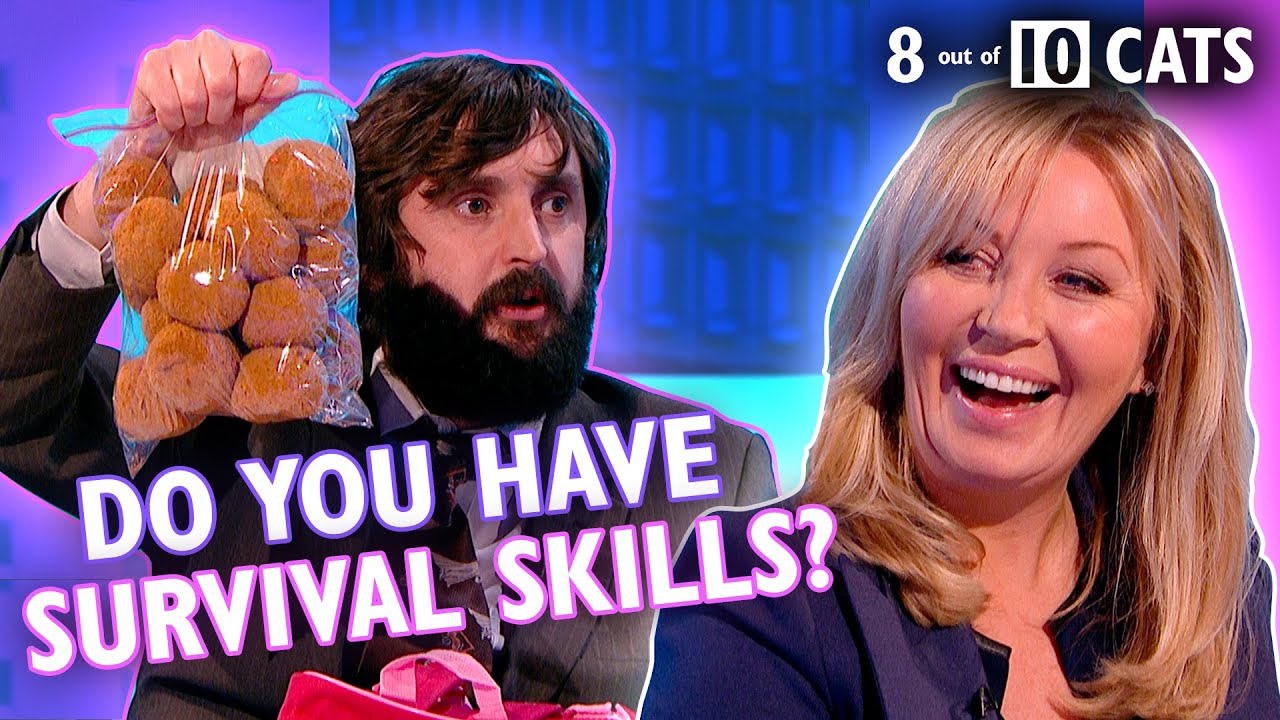 Essential Survival Skills with Joe Wilkinson and More! | 8 Out of 10 Cats | Full Episode | S18 EP7