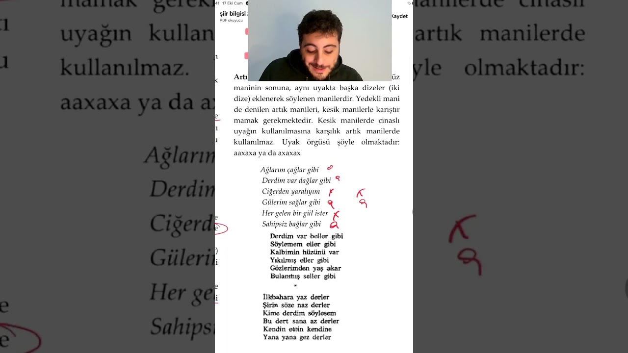 #aytedebiyat şiir biçimleri ve türleri konu anlatımı tiktok canlı yayın