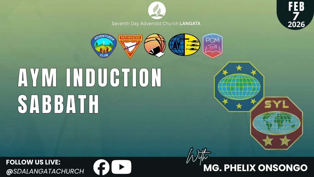 Afternoon ||Youth Induction Sabbath || Candle Lighting|| Speaker - MG Phelix Osongo || 7th Feb 2026