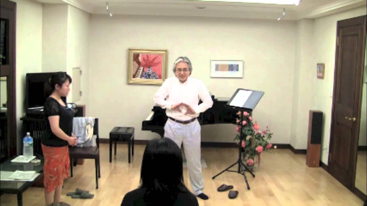 立花敏弘　声楽【特別レッスン】マスタークラス
