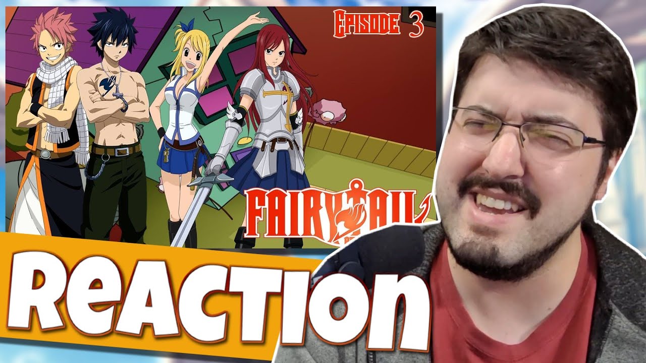 SHE CALLED DIBS | Fairy Tail Abridgement Ep, 3 #Reaction