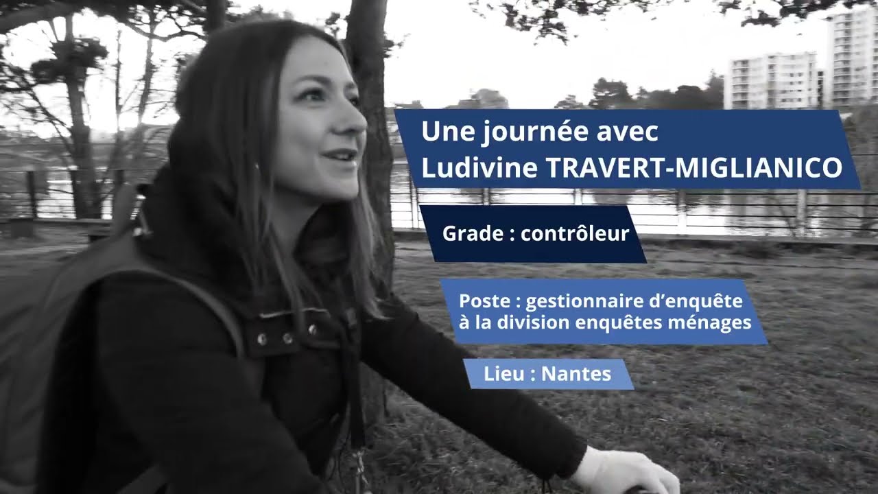 Une journée avec Ludivine Travert-Miglianico, contrôleur à l’Insee Pays de la Loire