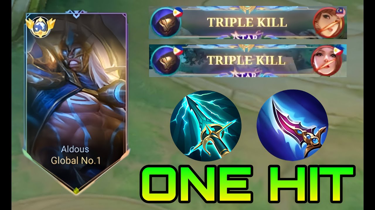 GLOBAL 1 ALDOUS! One Hit Build Paling Sakit | Build Aldous Tersakit 2026