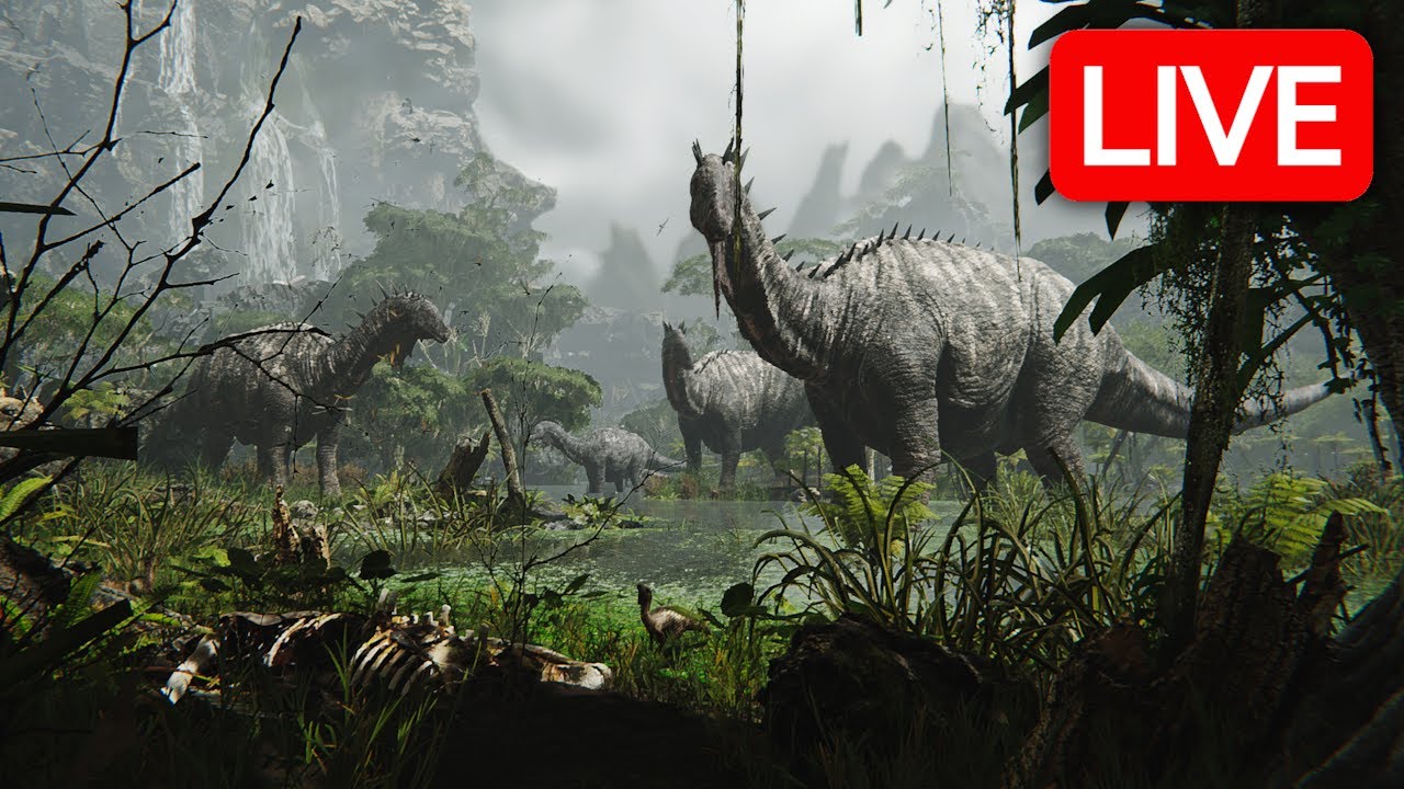 Playing DINOSAUR Games Today - LIVE 🔴