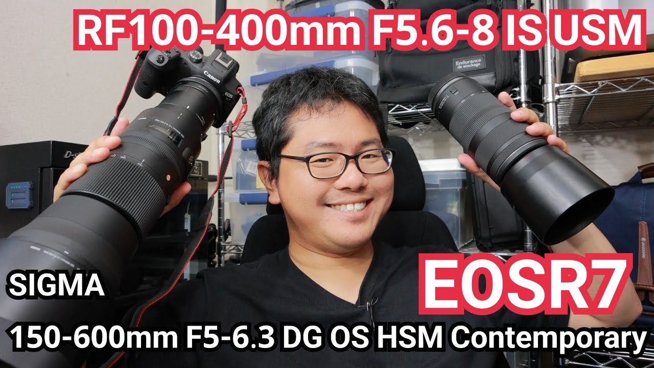 Canon EOS R7 望遠レンズ 撮影レビュー！RF100-400mm F5.6-8 IS USM と SIGMA 150-600mm F5-6.3 DG OS HSM Contemporary