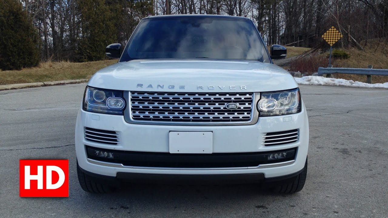 2016 RANGE ROVER AUTOBIOGRAPHY - IN DEPTH WALKAROUND STARTUP EXTERIOR INTERIOR & TECH