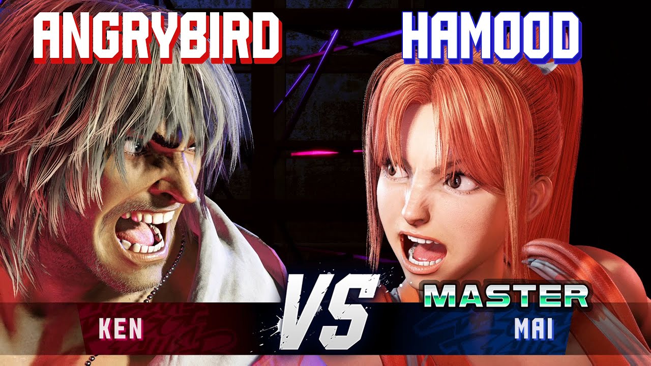 SF6 ▰ ANGRYBIRD (Ken) vs HAMOOD (Mai) ▰ High Level Gameplay